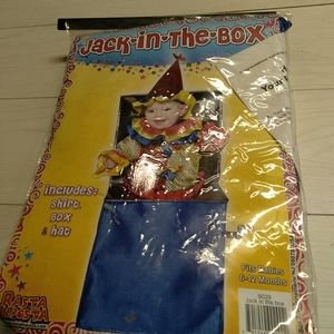 (1) Pre-owned NM VN Baby Jack In The Box Halloween Costume (Size: 6-12 Months).